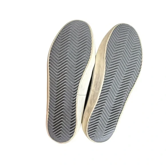 Golden Goose Hanami Black Leather Star Slip-On Sneakers Size 38 - Picture 8 of 10